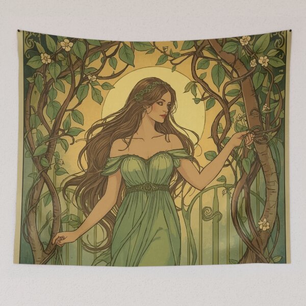 Item preview, Verdant Grace designed and sold by AbstractAnom.