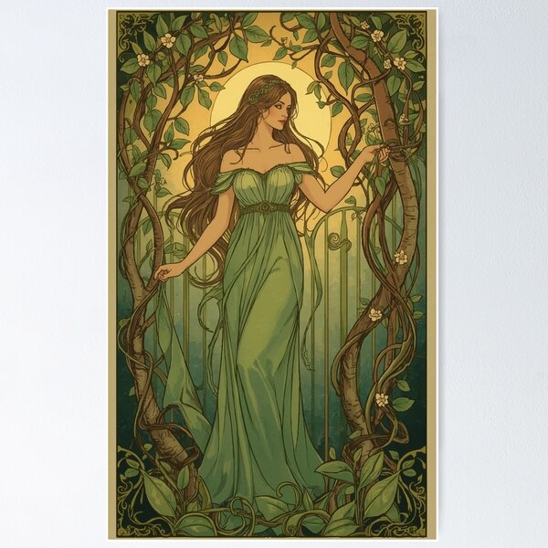 Item preview, Verdant Grace designed and sold by AbstractAnom.