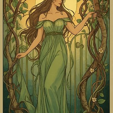 Artwork thumbnail, Verdant Grace by AbstractAnom