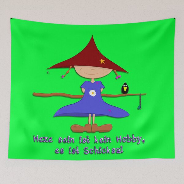 Item preview, Being a witch is not a hobby, it is destiny designed and sold by KD das Lama.