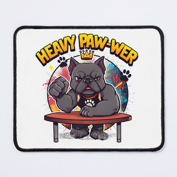 Item preview, Heavy Paw-wer – Kawaii Chibi Cane Corso Arm Wrestling Graffiti Design designed and sold by Snackwear Apparel.