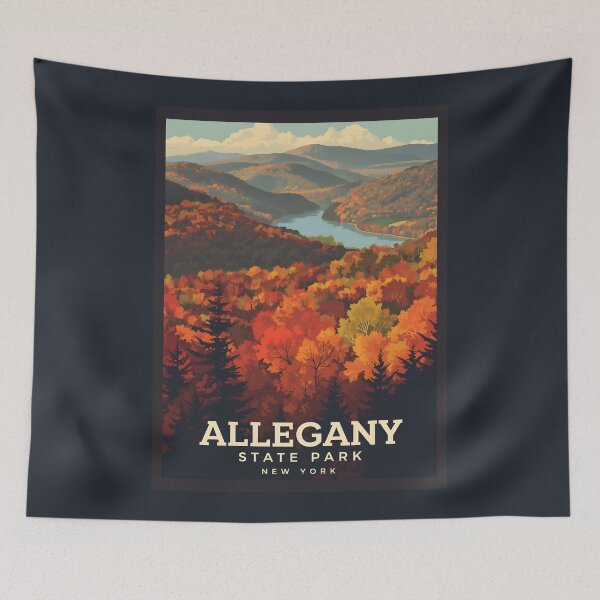 Item preview, Allegany State Park - New York  designed and sold by GoodOldVintage.