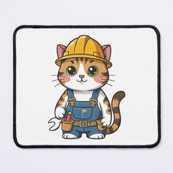 Item preview, cute catswithhardhats designed and sold by Uglyandcute.