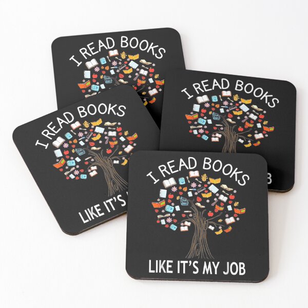 Item preview, I Read Books Like It's My Job Book Lover 	 	 Funny 		 designed and sold by fuhnuzfyrnd50.