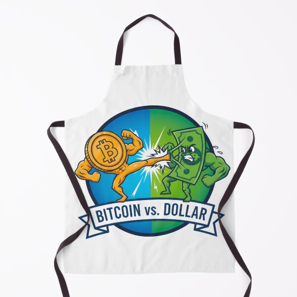 Item preview, BITCOIN VS DOLLAR 2 designed and sold by infinitearte.