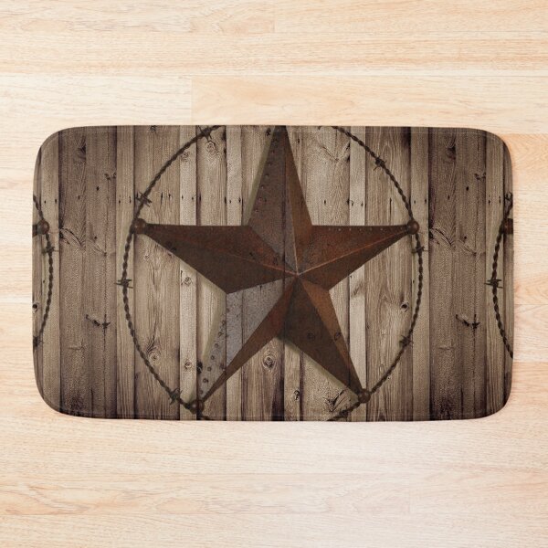 Item preview, primitive farmhouse barn wood western country star  designed and sold by LEILA ART SPACE.