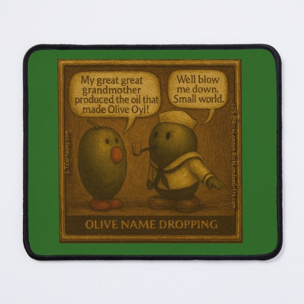 Item preview, Olive Oyl Origins: Cartoon Name Dropping with a Twist designed and sold by Rick London Gifts.
