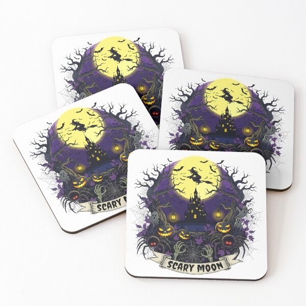 Item preview, Scary Moon Night: Haunted Pumpkins & Midnight Shadows designed and sold by Plakartis.