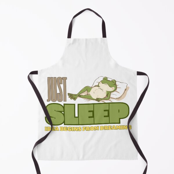 Item preview, Motivational Lazy Frog Meme – Just Sleep, Ideas Come from Dreaming designed and sold by Memetrending.