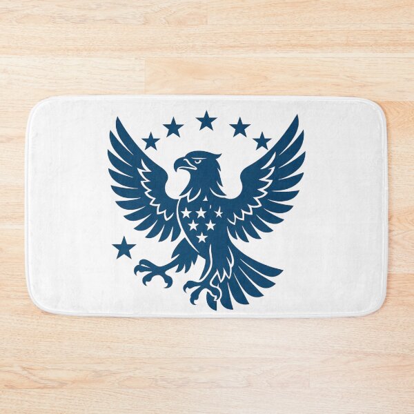 Item preview, Bold Blue Eagle Emblem With Star Accents designed and sold by kylmllr101684.