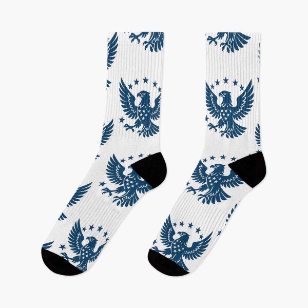 Item preview, Bold Blue Eagle Emblem With Star Accents designed and sold by kylmllr101684.