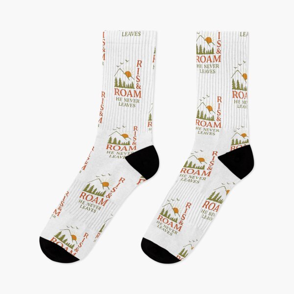 Item preview, Rise & Roam – He Never Leaves Mountain Faith Adventure Design designed and sold by NaphDesigns.