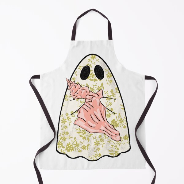 Item preview, Ghost August With A Shell with white background designed and sold by missmann.