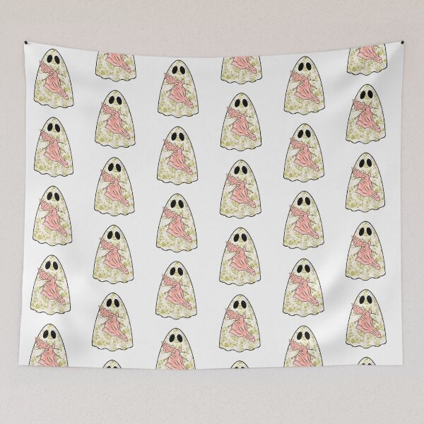 Item preview, Ghost August With A Shell with white background  designed and sold by missmann.