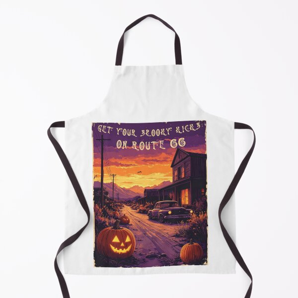 Item preview, Ghost Town Road Trip – Spooky Halloween Desert Travel Poster designed and sold by pod24.