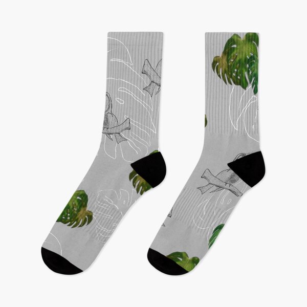 Item preview, Tropical seamless pattern with bird and leaves designed and sold by НаташаЧетвер.