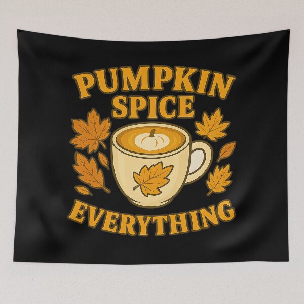 Item preview, Autumn Coffee Cup – Cozy Fall Pumpkin Spice Latte Design designed and sold by ArcadiaSilence.