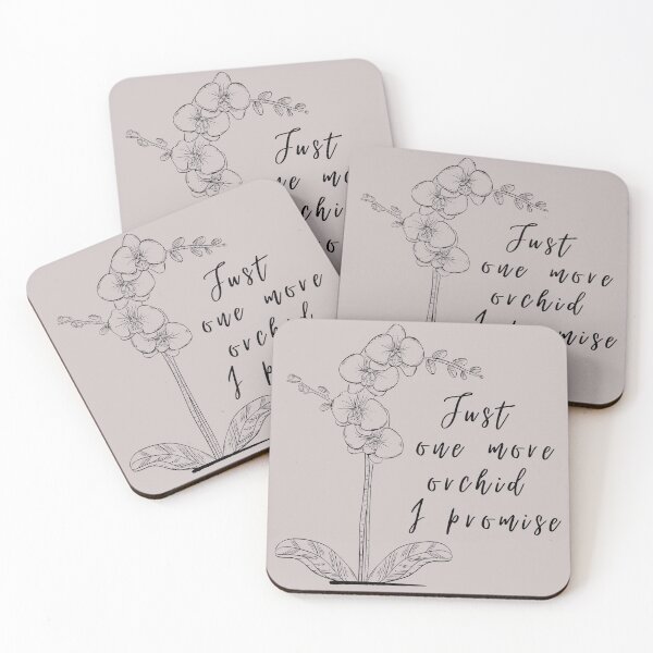 Item preview, Just One More Orchid I Promise Orchid Lover Humor Gifts designed and sold by SkymarArt.