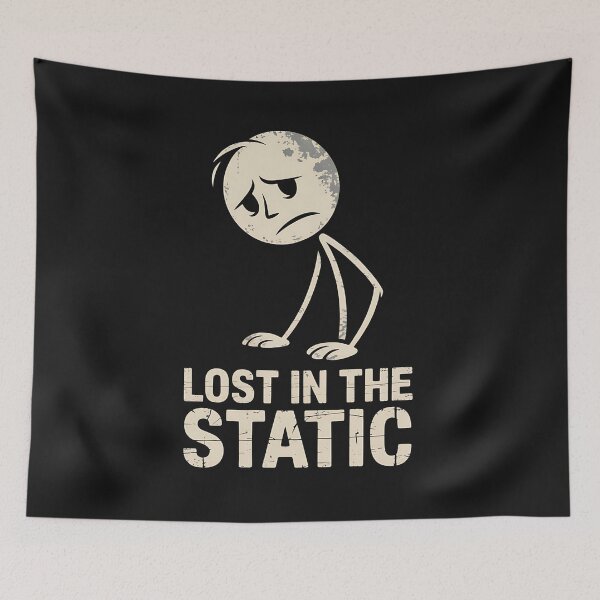 Item preview, Lost in the static designed and sold by SignumShop.
