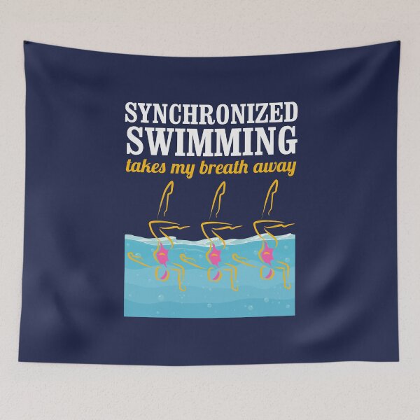 Item preview, Synchronized Swimming Takes My Breath Away Artistic Swimmer designed and sold by jaygo.