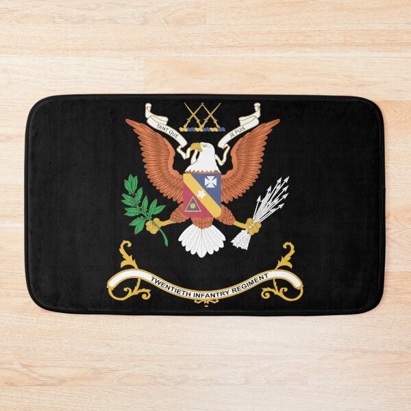 Item preview, Army - Regimental Colors - 20th Infantry Regiment  - TANT QUE JE PUIS X 300 designed and sold by Military Insignia Products.