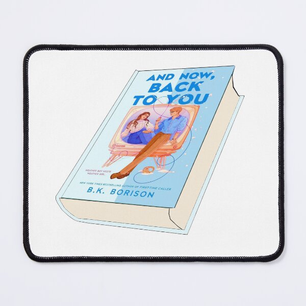 Item preview, And now back to you BK Borison Book Sticker designed and sold by baranskini.