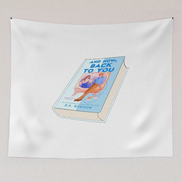 Item preview, And now back to you BK Borison Book Sticker designed and sold by baranskini.