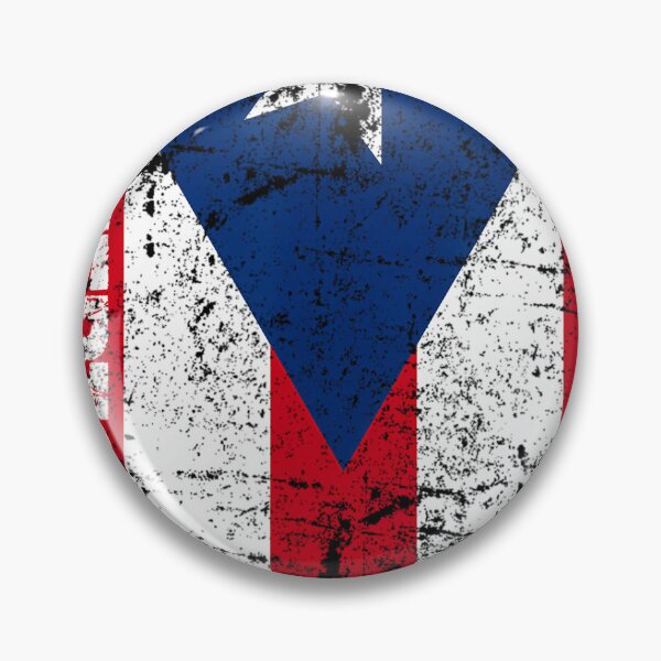 Item preview, PUERTO RICO Vintage Flag  White Grey Heather  PUERTO RICO 		 designed and sold by fadlwxlfrp17.