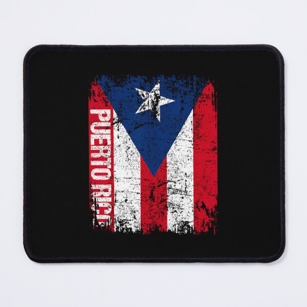 Item preview, PUERTO RICO Vintage Flag  White Grey Heather  PUERTO RICO 		 designed and sold by fadlwxlfrp17.