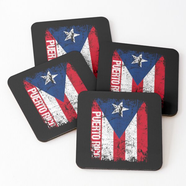 Item preview, PUERTO RICO Vintage Flag  White Grey Heather  PUERTO RICO 		 designed and sold by fadlwxlfrp17.