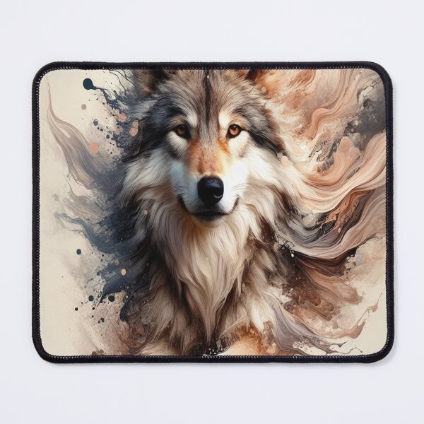 Item preview, Lupus Wild Spirit In Abstract designed and sold by didgiart.