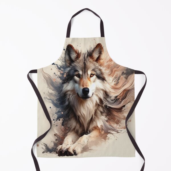 Item preview, Lupus Wild Spirit In Abstract designed and sold by didgiart.