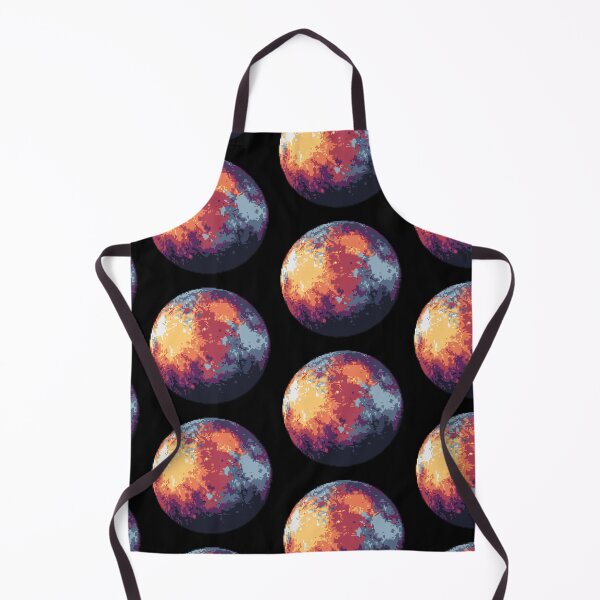 Item preview, Pixelated Planet Pluto (Warm Ash) designed and sold by Planetation.