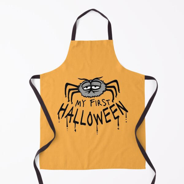 Item preview, Spider My First Halloween Tired Annoyed Funny Drops designed and sold by shirt-o-mat.