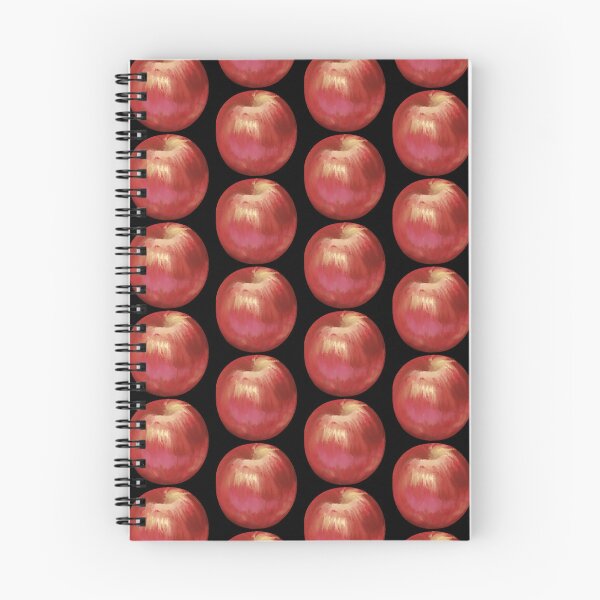 Item preview, Red illustrated apple designed and sold by SkautArt.