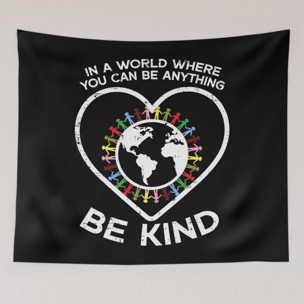 Item preview, In A World Anything Be Kind Unity Day Orange Anti Bullying 		 designed and sold by ewyfeaxpqfn38.