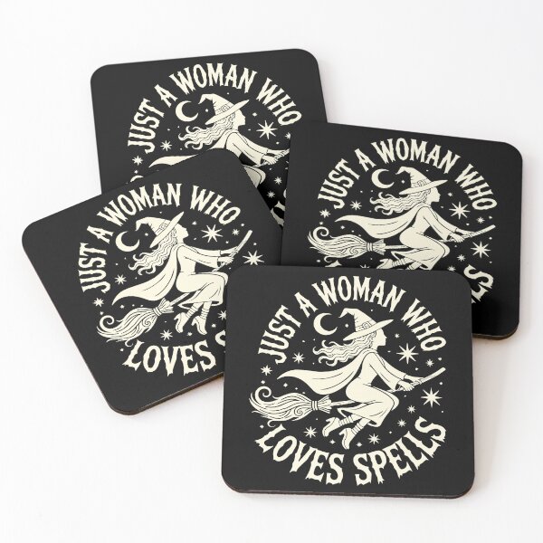Item preview, Just a Woman who Loves Spells designed and sold by Black Wolf Style.