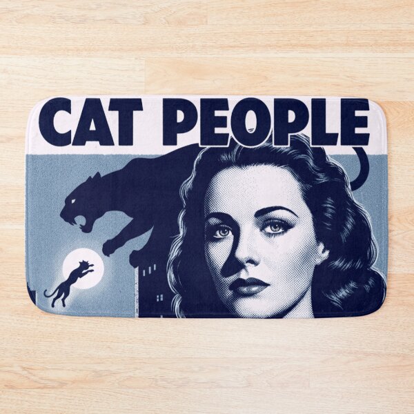 Item preview, Shadow of the Panther – Reimagined Cat People Poster designed and sold by Art's Diner.