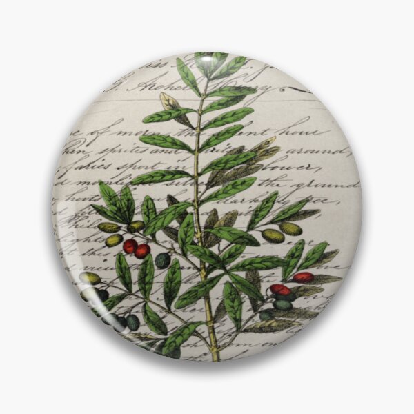 Item preview, paris scripts kitchen artwork french botanical leaf olive designed and sold by LEILA ART SPACE.