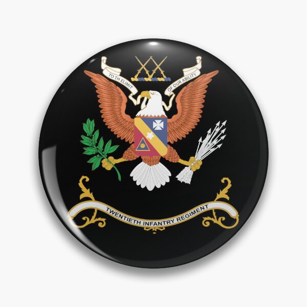 Item preview, Army - Regimental Colors - 20th Infantry Regiment  - TO THE LIMIT OF OUR ABILITY X 300 designed and sold by Military Insignia Products.