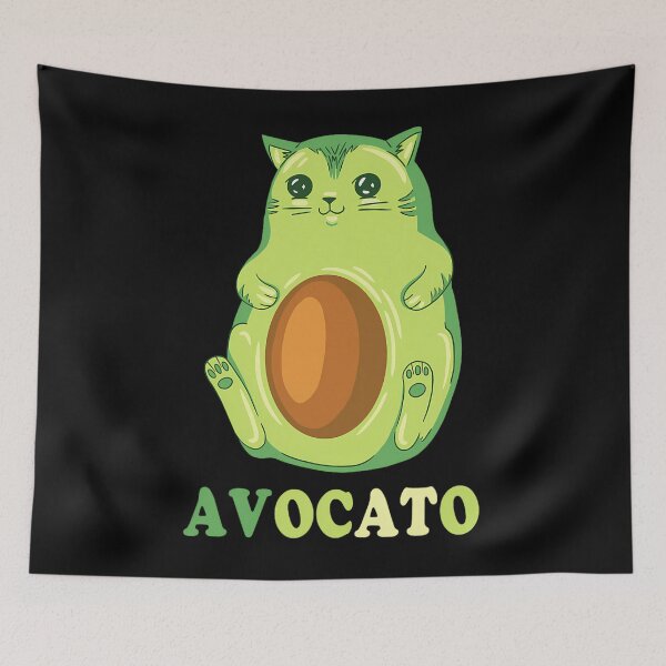Item preview, Avocato Funny Avocado Lover Cat 	 	 	 		 designed and sold by sgyywgci87.