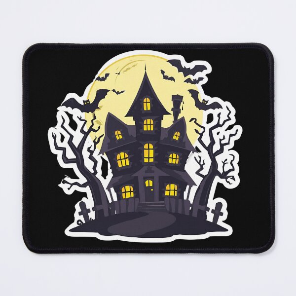 Item preview, Haunted House Halloween – Spooky Night Sticker designed and sold by Agart-Desing.