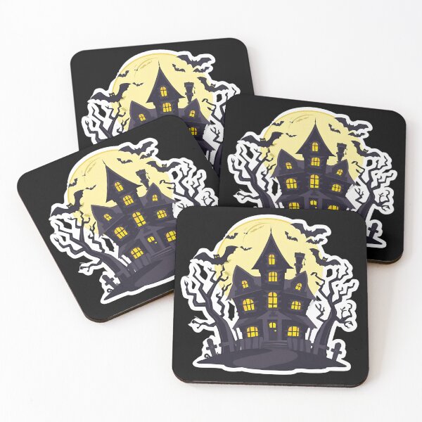 Item preview, Haunted House Halloween – Spooky Night Sticker designed and sold by Agart-Desing.