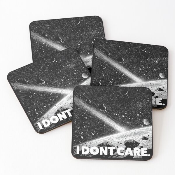 Item preview, I Don’t Care – Cosmic Comet 3I/ATLAS Space Art designed and sold by Absyntart.