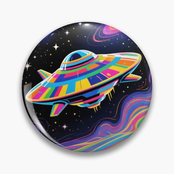 Item preview, Colorful ufo desighn  designed and sold by Dogandesighn.
