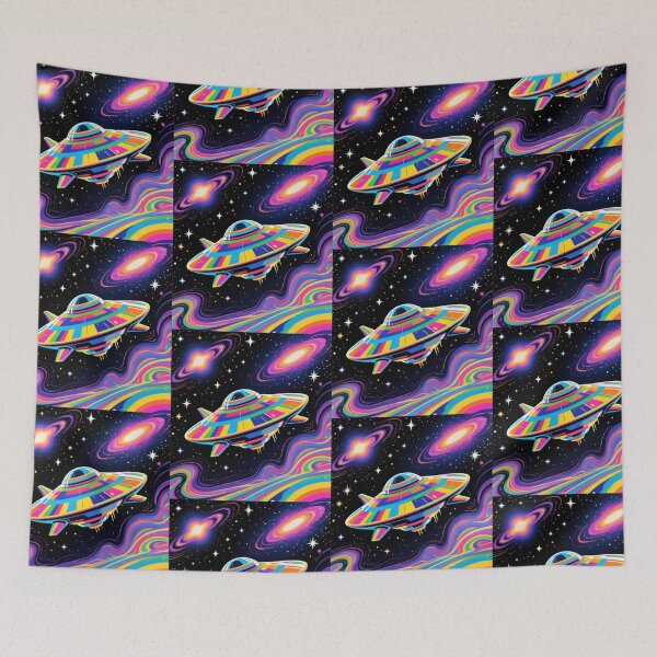 Item preview, Colorful ufo desighn  designed and sold by Dogandesighn.