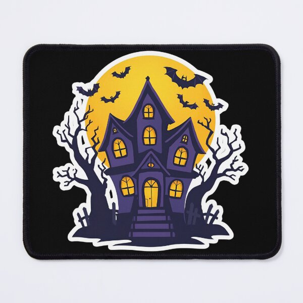 Item preview, Haunted House Halloween – Spooky Night Sticker designed and sold by Agart-Desing.