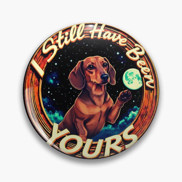 Item preview, Dachshund Under Moonlight With Loving Quote designed and sold by e-camelleone.