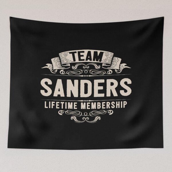 Item preview, Team Sanders Lifetime Membership Retro Last Name Vintage 		 designed and sold by zjzgwcurqh16.