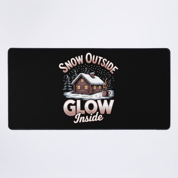 Item preview, snow travel - off grid cabin - woodland cabin - winter mountains - snow adventure - hygge winter - cabin retreat - cozy winter nights - fireplace vibes - cabin porch life - winter road trip designed and sold by JansenGS.